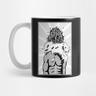 Gothic Sketch Portrait of a Skinwalker Witch Mug